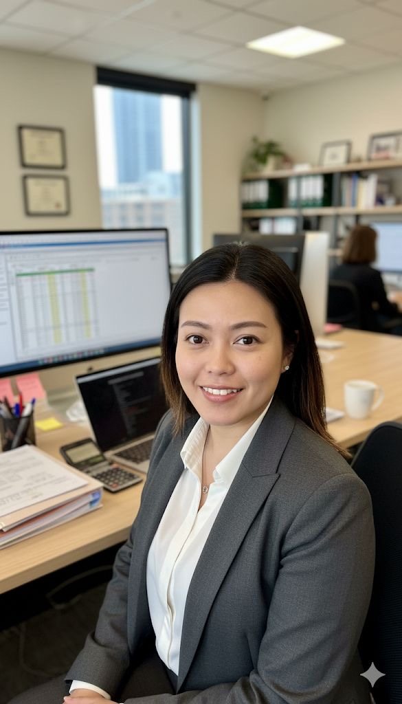 A Whitebooks accountant at work in our Sydney office